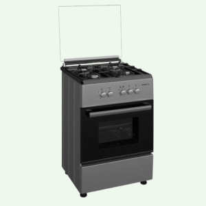 Maxi Gas Cooker 60x60 CM (4) Burners Black & Grey